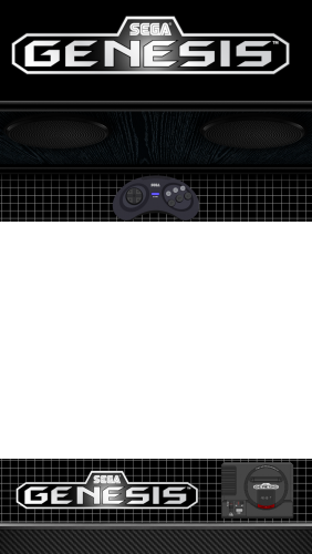 Without Bezel - Good option to use with HSM Mega Reflections Shader