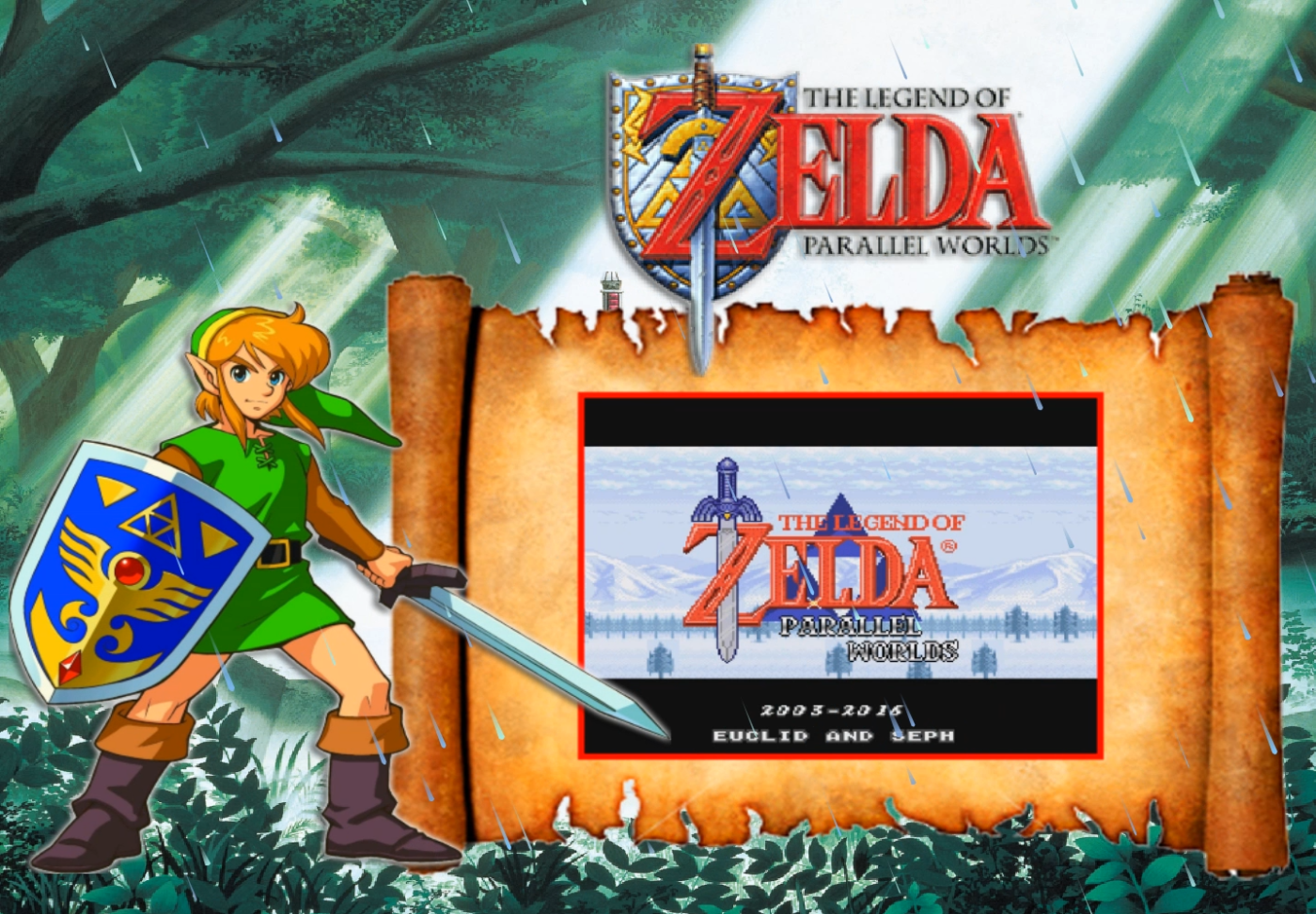 Legend of Zelda, The - Parallel Worlds Game Media (SNES) (Hack