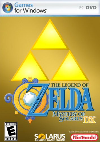 Legend of Zelda, The - Mystery of Solarus (v1.11.0) Front NTSC (Alt 2).png