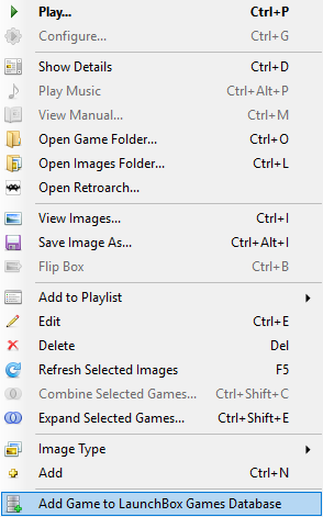 More information about "Add To Games DB"