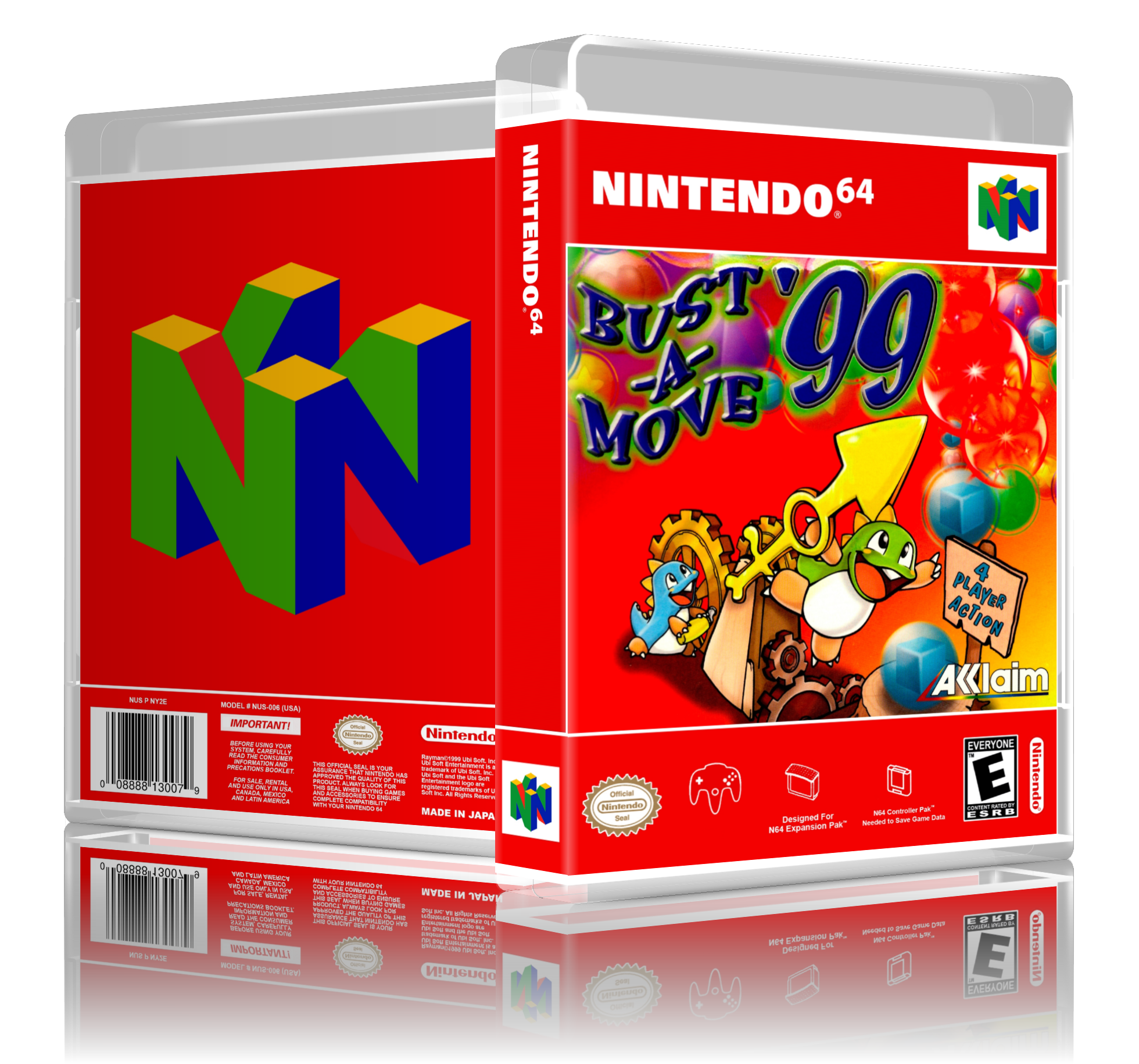 Nintendo 64 - 3D Boxes (HD version) - Nintendo 64