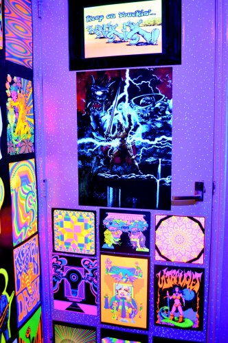 ghouls n ghosts poster in uv black light.jpg