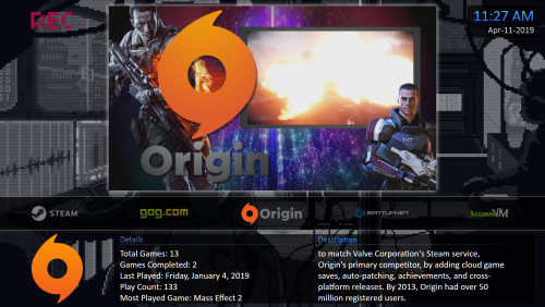 More information about "Origin Platform Theme Video"