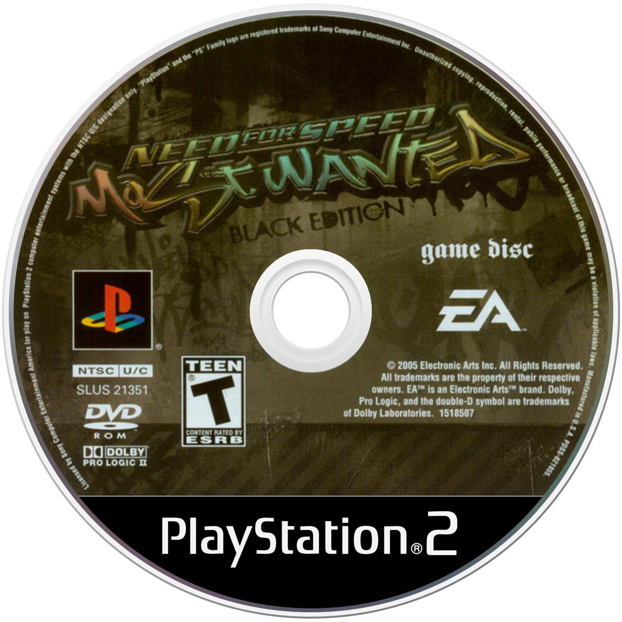 SG's] PS2 Discs - Cleaned/Tided and Uniformed - Sony