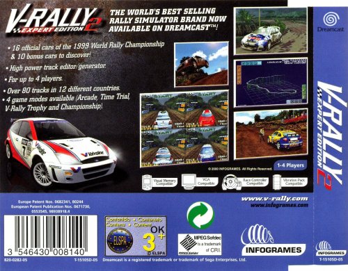 V-Rally 2 Expert Edition PAL DC-back.jpg