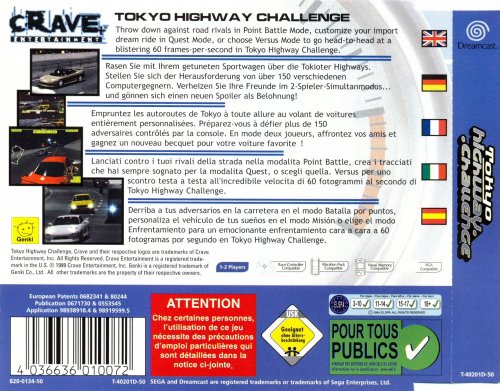 Tokyo Highway Challenge PAL DC-back.jpg