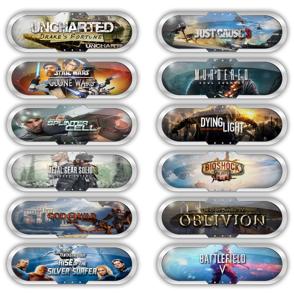 More information about "Retro Console Game Logo Packs"