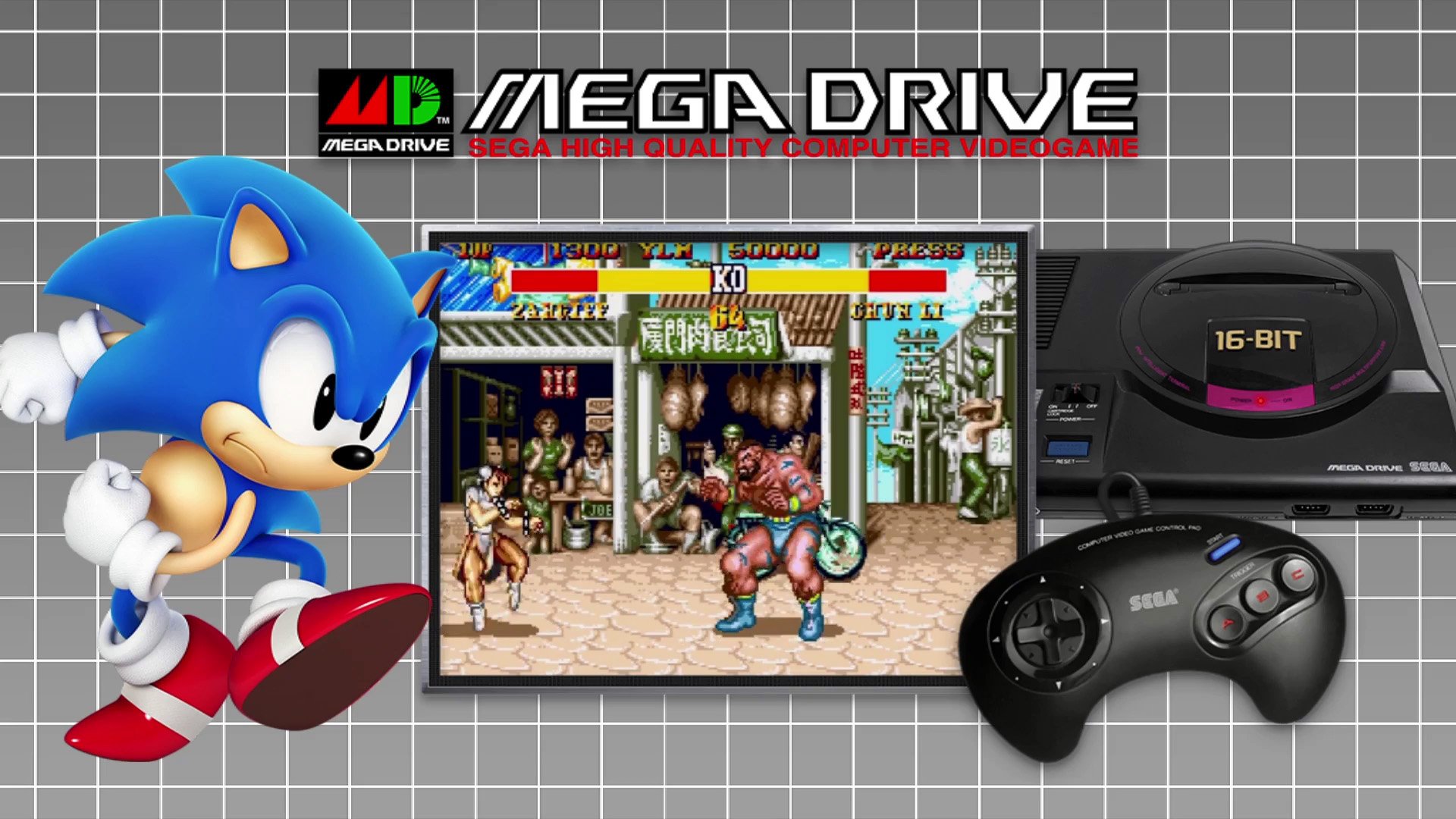 Sega Mega Drive (Japan) Unified Platform Video - Platform Theme