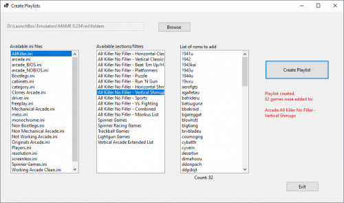 More information about "All Killer/No Filler - ini to create your own All Killer playlists"