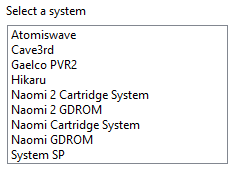 More information about "Sega Naomi, Naomi 2, Atomiswave, Hikaru, Gaelco game importer (for Demul)"