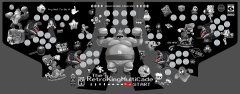 4 Player Control Panel Layout Design.