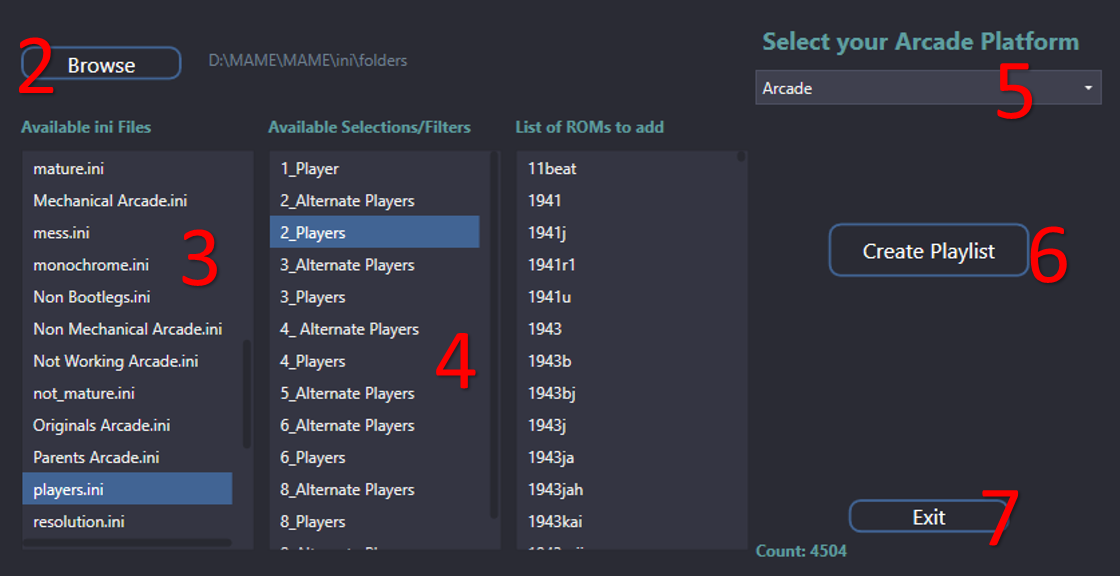 More information about "Create Playlists from MAME category ini files"