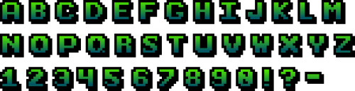 More information about "8-Bit Styled Playlist Logos + Alphabet"