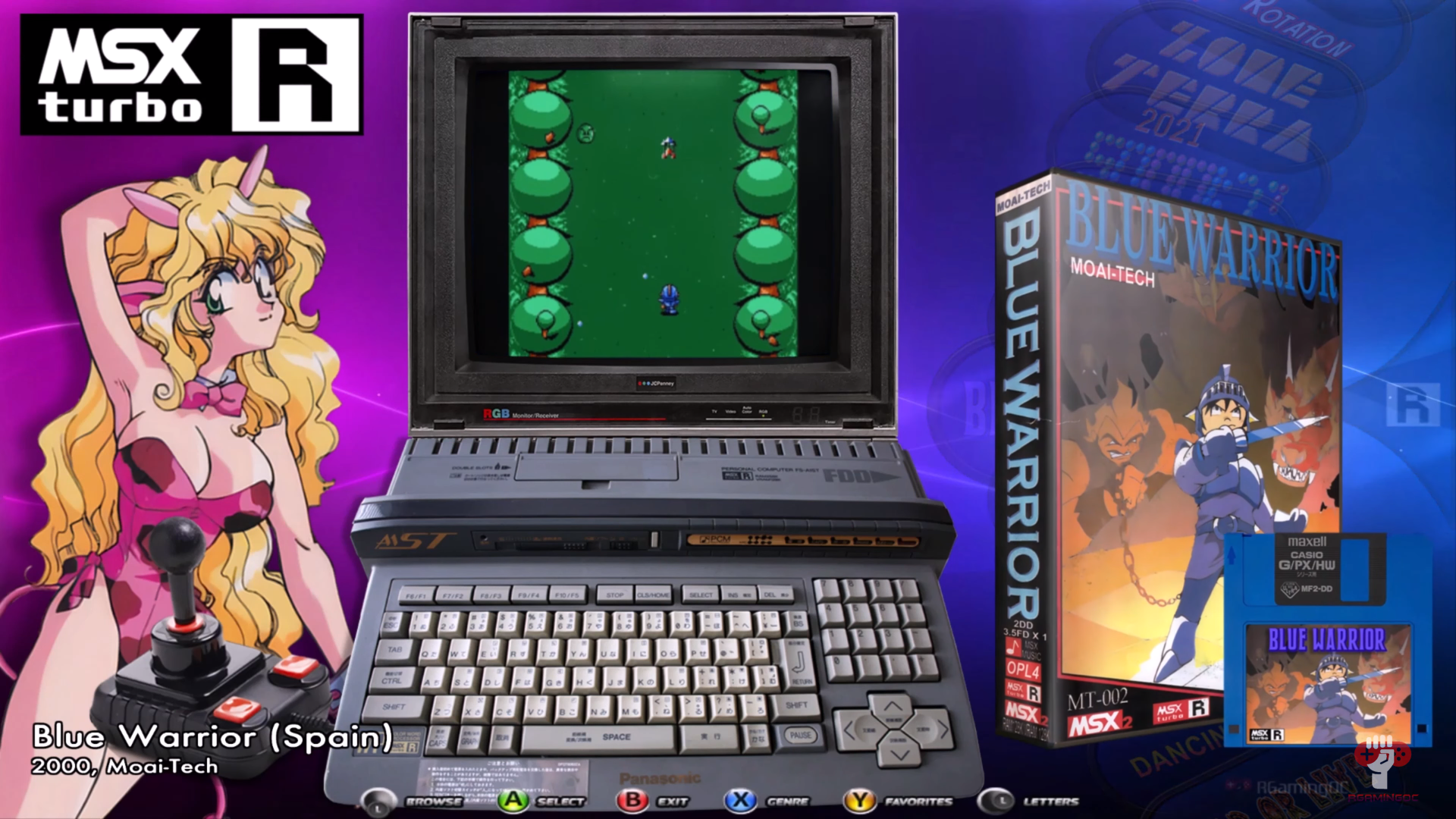 Microsoft MSX turbo-R Disk pack - Microsoft MSX - LaunchBox