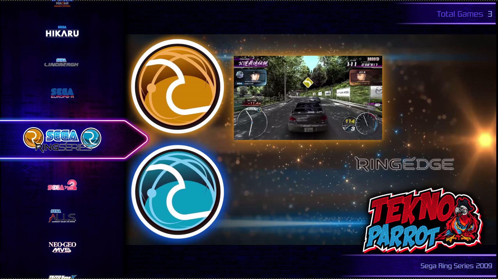 Sega Ring Series (RingWide/RingEdge/RingEdge 2) Platform