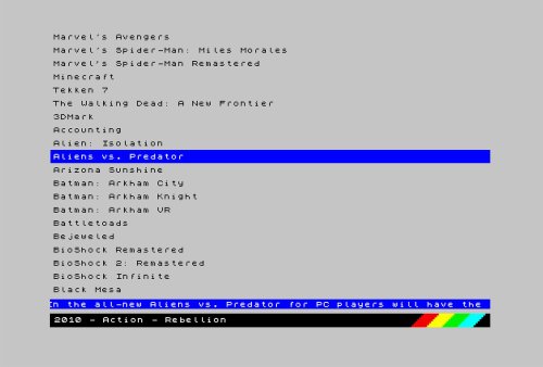 More information about "RetrOS - Sinclair ZX Spectrum"