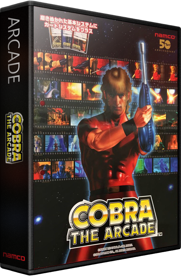 COBRA THE ARCADE 未使用カード 2種 COBRA THE ARCADE - INPUTS WORKING PLAYABLE - PLAY! PS2/NAMCO