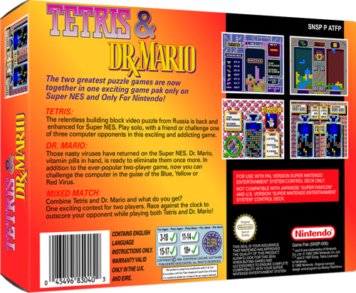 Tetris & Dr Mario (Europe) back.png