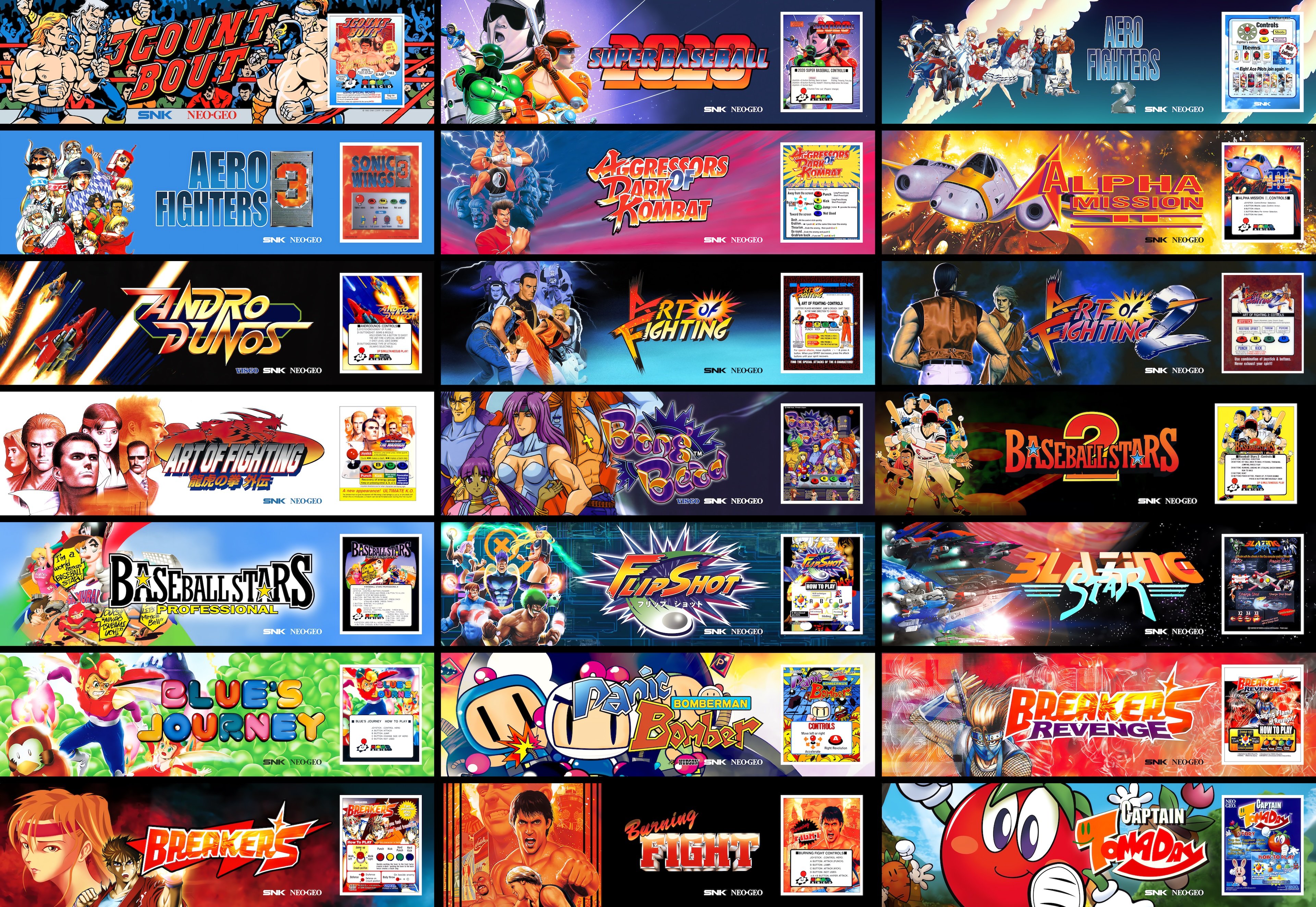 Artset Flyers Marquee Dip Switch Top Player's Golf Neo Geo Mvs Snk Arcade