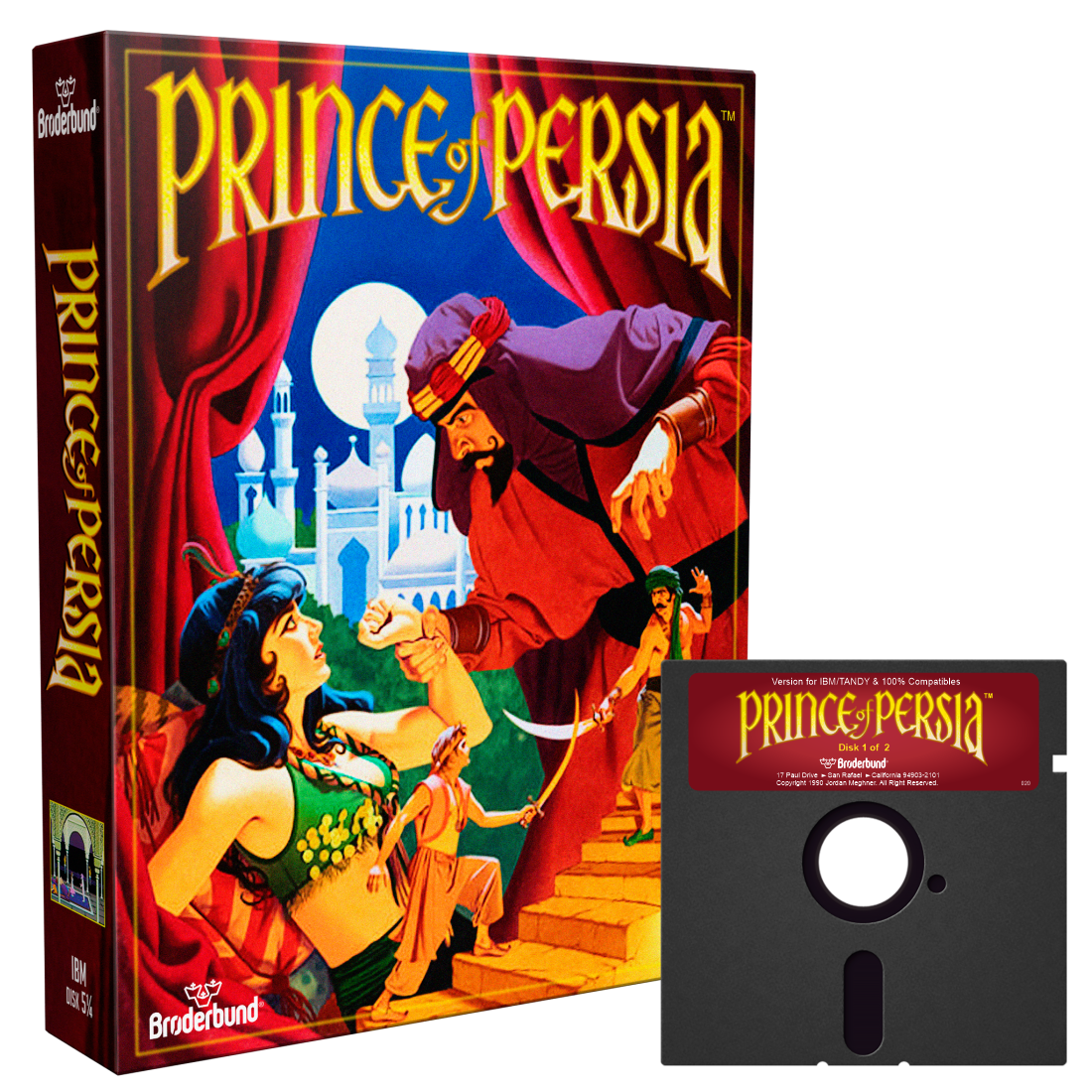 【激レア】Prince of Persia CD Collection DOS PrinceofPersia.png.