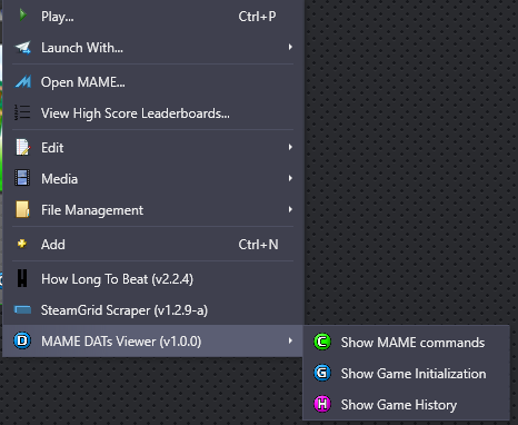 MAME DATs Viewer - Third-party Apps and Plugins - LaunchBox