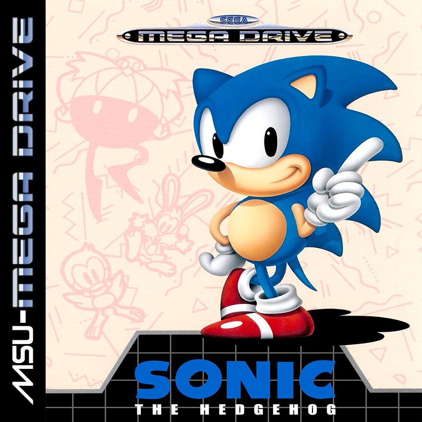 Sega Megadrive MSU MD+ 2D Box - Sega Genesis - LaunchBox Community