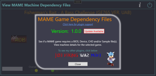 More information about "MAME Machine Dependency Files and Data Viewer"