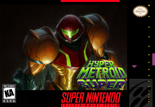 More information about "Super Metroid Romhack Box Art (X-Fusion, X-Fusion GBA, Hyper Metroid Super_"