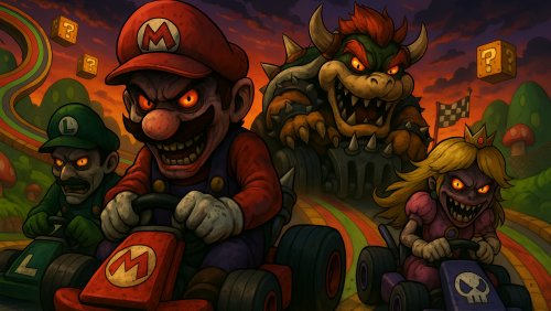 More information about "Evil Mario Backgrounds - 1920x1080"