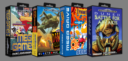 More information about "Covers Mega Drive 3D"