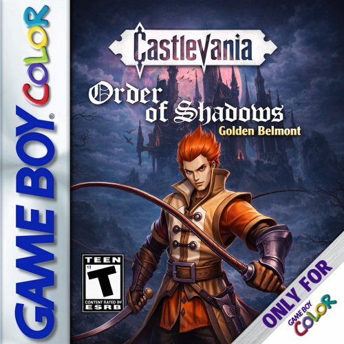 More information about "Castlevania Order of Shadows (Golden Belmont) Higher Quality Box Art"