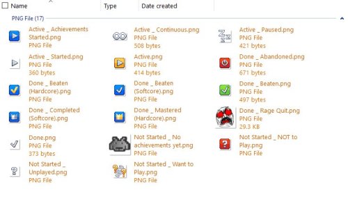 More information about "Custom Badge - Old 'Unplayed' + Alt Progress/Achievement Badges"