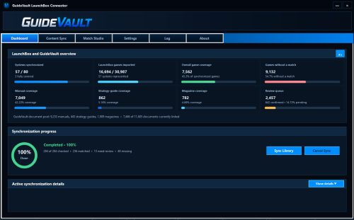 More information about "GuideVault LaunchBox Connector"